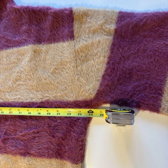 NWT Moon River Anthropologie Womens M Striped Oversized Sweater cozy - Picture 9 of 12